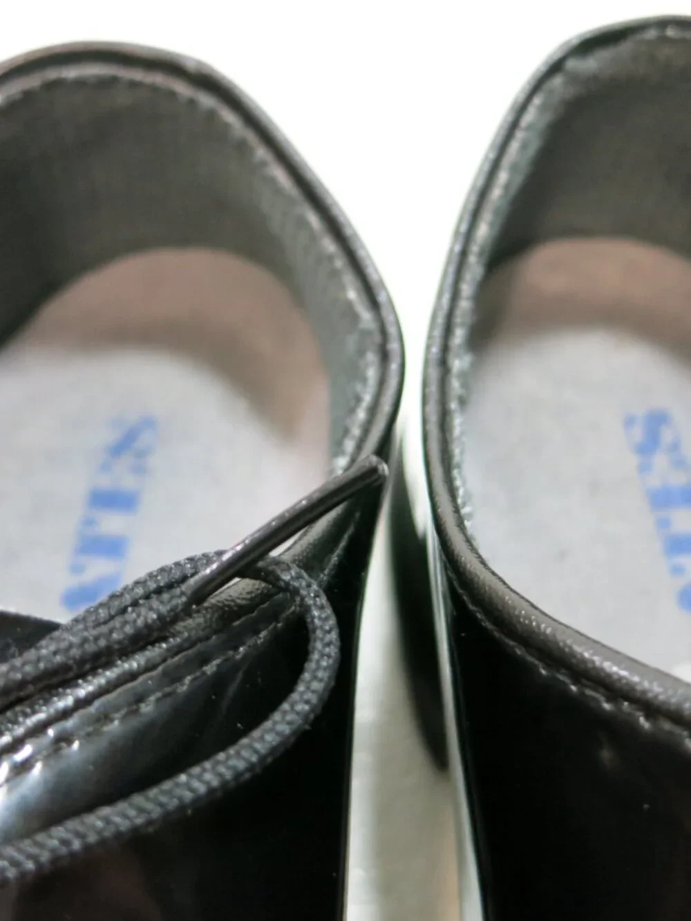 Bates patent leather